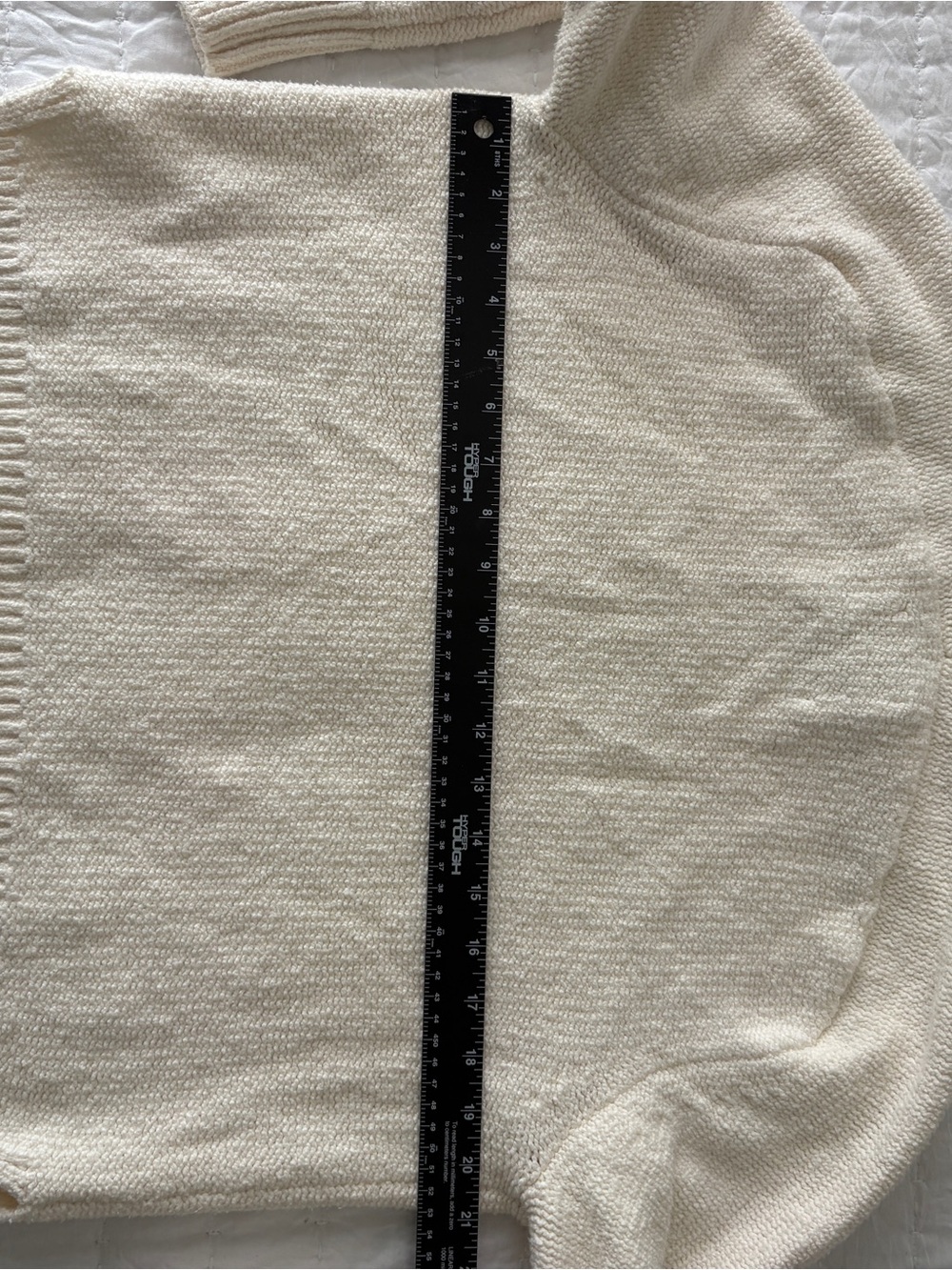 Abercrombie & Fitch Cream Crewneck Sweater - Picture 5 of 5